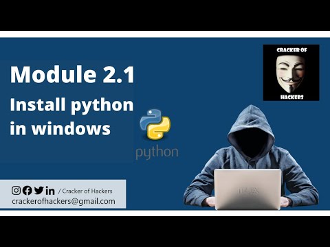 How to install python on windows 10 | Cracker of Hackers