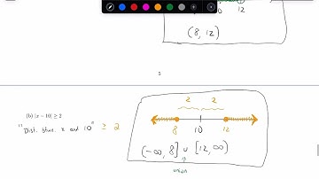1.2 Absolute Values || Absolute Values as Distance || Precalculus