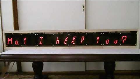 LEDｺﾝﾄﾛｰﾗｰ(JP-LC01)ｻﾝﾌﾟﾙﾌﾟﾛｸﾞﾗﾑ17  １６文字ﾒｯｾｰｼﾞ表示器