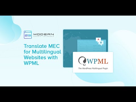 How to Translate MEC for Multilingual Websites with WPML