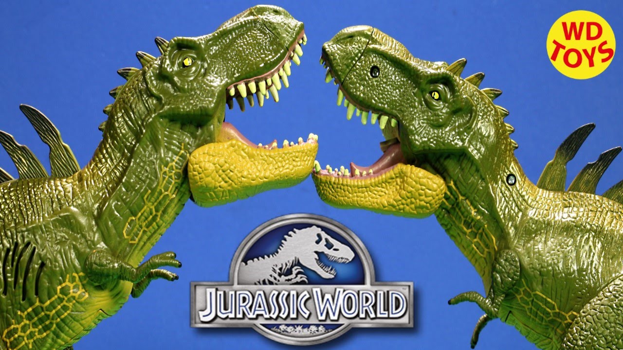 Jurassic World Hybrid T Rex Vs