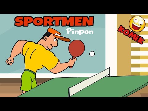 Sportmen - Pinpon | Komik Spor Çizgi Film Animasyonu