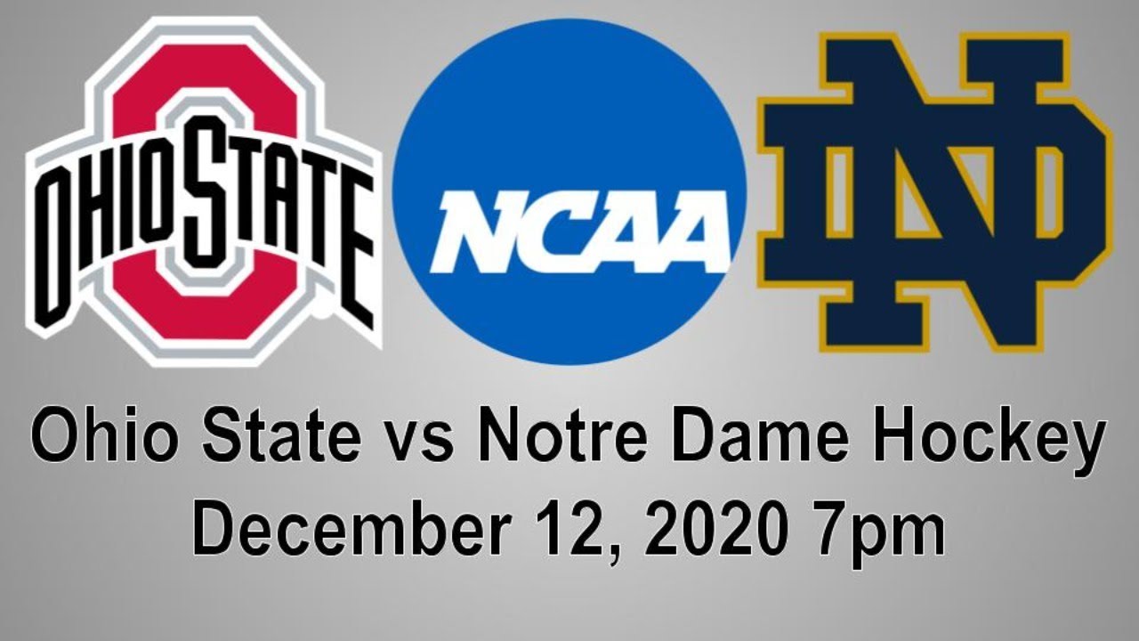 Ohio State vs Notre Dame Hockey Live Play by Play Reaction + Chat - YouTube