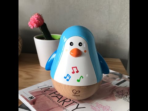 המלצות לבייבי: פינגווין מוזיקלי ״נחום תקום״ של הייפ | Hape Penguin Musical Wobbler