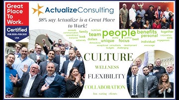 Actualize Named Great Place to Work 2020