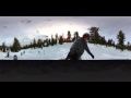 #360Fly Action Cam Tag on Skis