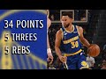 Stephen Curry Full Highlights vs Nuggets (10.21.22) - 34 pts, 5 reb, 4 ast 2160p60