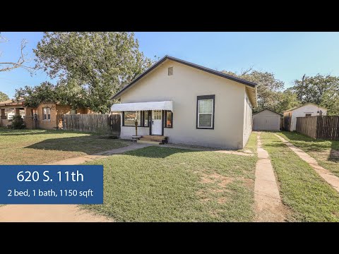 620 S. 11th, Slaton, TX home video tour