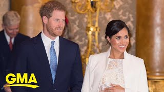Why Harry And Meghans Baby Boy Is 7Th In Line To The British Throne L Gma Digital