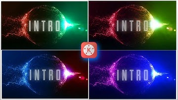 Particles Intro Reveal & Text Animation || di Kinemaster - Tutorial || Technical Bibhash Pro