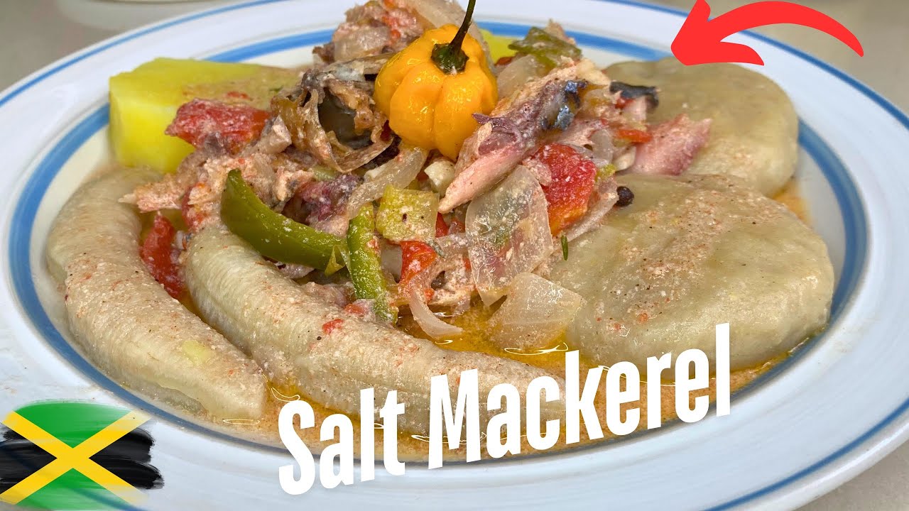 Jamaican Style Salt Mackerel Run Dung!! Made With Real Coconut .So ...