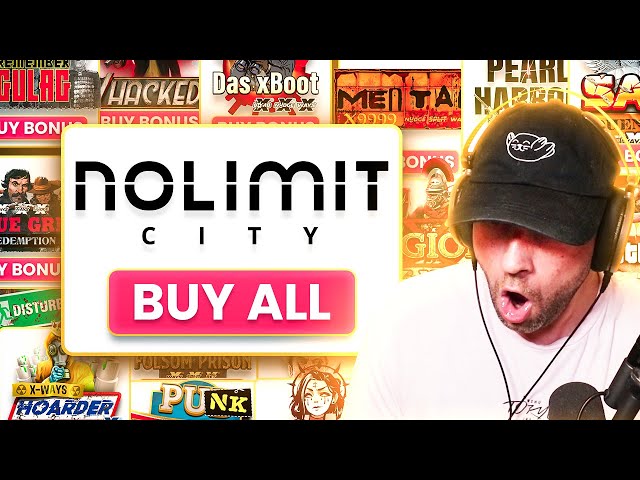 BUYING a BONUS on EVERY SLOT from NOLIMIT CITY!! (Bonus Buys) class=