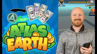 Atlas Earth: Cashing out 'rent' income to USD via PayPal screenshot 5