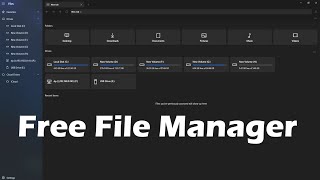 Best Free File Manager App for Windows 10 screenshot 3