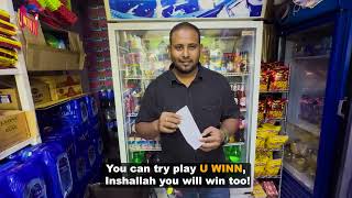 Congratulations to our Big Winner!!