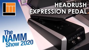 L&M @ NAMM 2020: HeadRush Expression Pedal