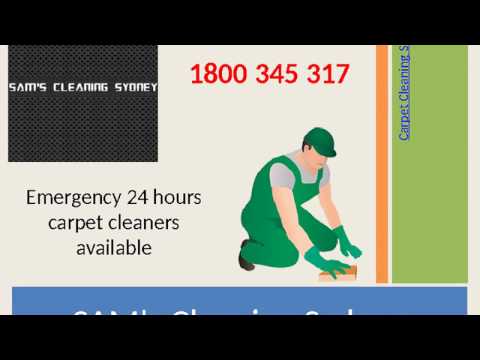 Carpet Cleaning Sydney | 1800 345 317 | Sams Steam Cleaning