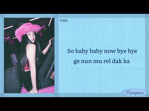 RED VELVET - BYE BYE (Easy Lyrics)