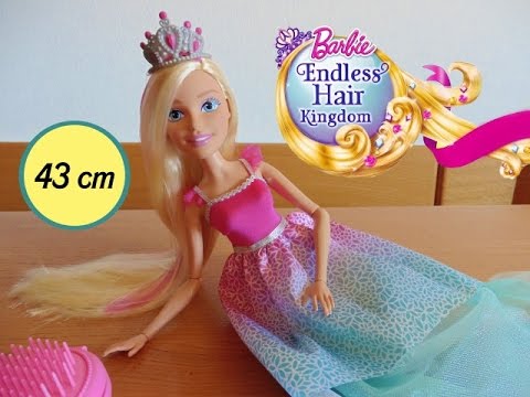 Barbie Hair Kingdom / Chioma da (alta 43 cm) - Review -