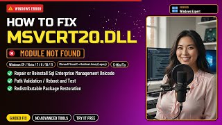 msvcrt20.dll Not Found? Fix Retro Games!