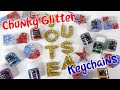 Vote USA and Flag Keychain with Let&#39;s Resin Glitter - Watch Me Resin