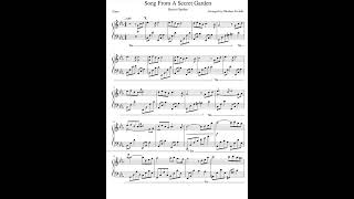 Für Schüler: Song From A Secret Garden, arr. Nikolaos Pavlidis, Julia Frick