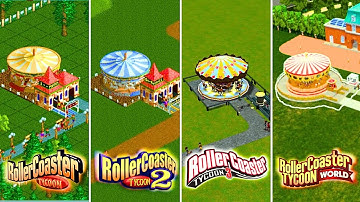 Which RollerCoaster Tycoon Game Has the Best Merry-Go-Round?