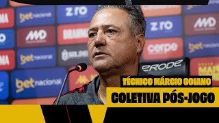 COLETIVA TÉCNICO MARCIO GOIANO (SPORT 1x0 NOVORIZONTINO