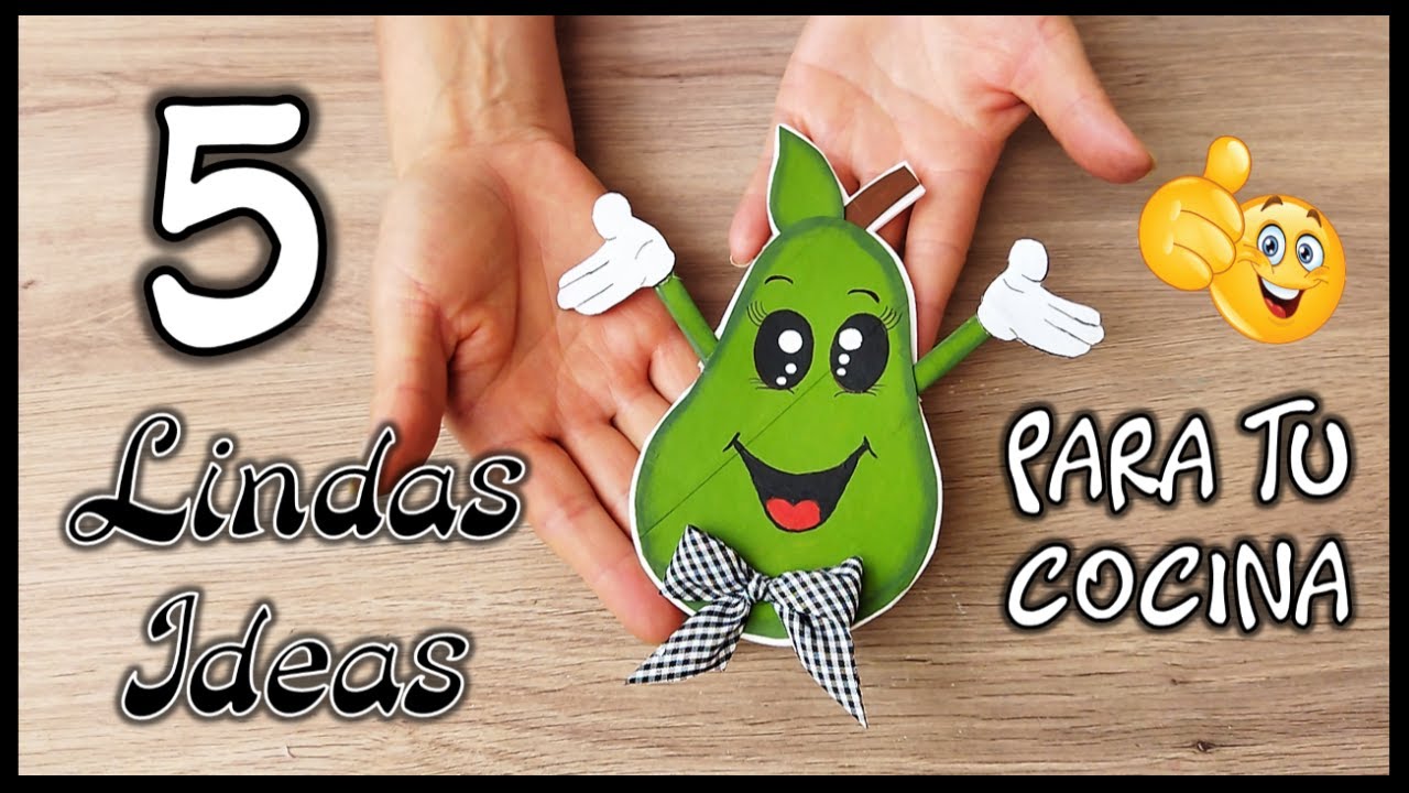 5 LINDAS IDEAS PARA DECORAR TU COCINA - Manualidades con tubos de papel ...