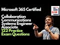 Ms721 microsoft 365 certified collaboration communications systems engineer associate real exam qa