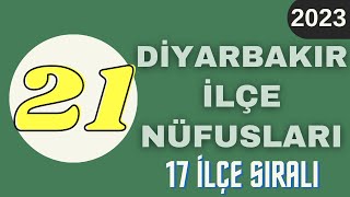 Diyarbakır Nüfusu 2023 - Diyarbakır İlçe Nüfusları - Diyarbakır Nüfusu Ne Kadar? - Ergani Nüfusu