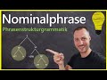 Nominalphrase - Aufbau und Erweiterungen von NPs