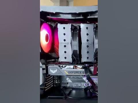 Сборка amd ryzen 7 5700x + лучший воздушный кулер noctua nh-d15 - YouTube