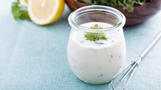 Healthy Yogurt Ranch Dressing  #Cancerfighting  #Healthysurvivorship  #cancerawareness