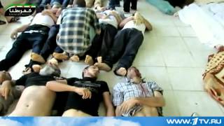 В Сирии экспертов ООН по хим. оружию встретили сообщениями о новой атаке - (1-й канал, 21.08.2013)