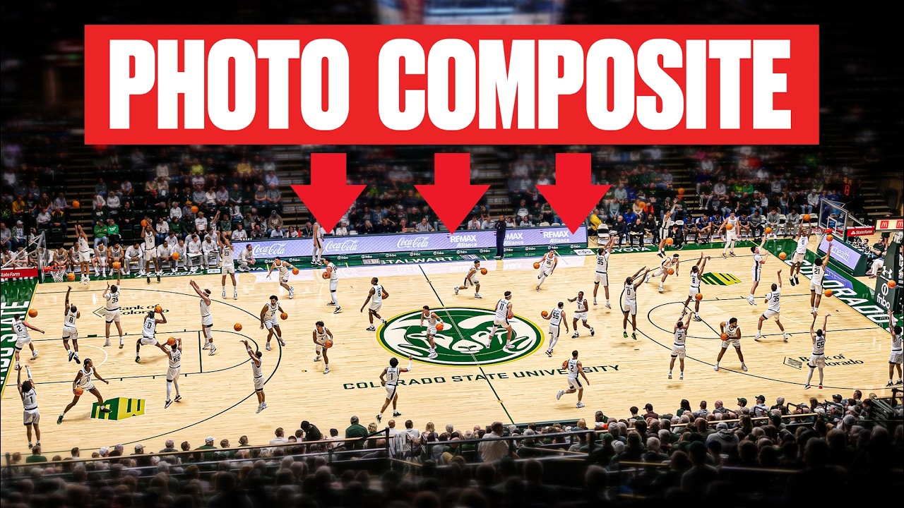 How I Combine Sports Photos Into Powerful Composites | Photoshop