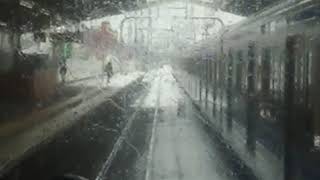 西武2000系2537F雪の日拝島発急行西武新宿全区間全面展望