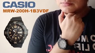 Casio MRW - 200H - 1B3VDF Analog Quartz Watch