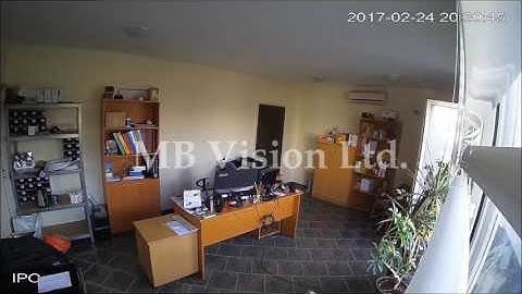 Day / Night mode demo of 3MP IP security camera Dahua IPC-C35