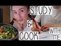 STUDY & COOK WITH ME AT UNI FT. MY FIRST EVER PRESENTATION | BUSY STUDENT DAY IN THE LIFE VLOG