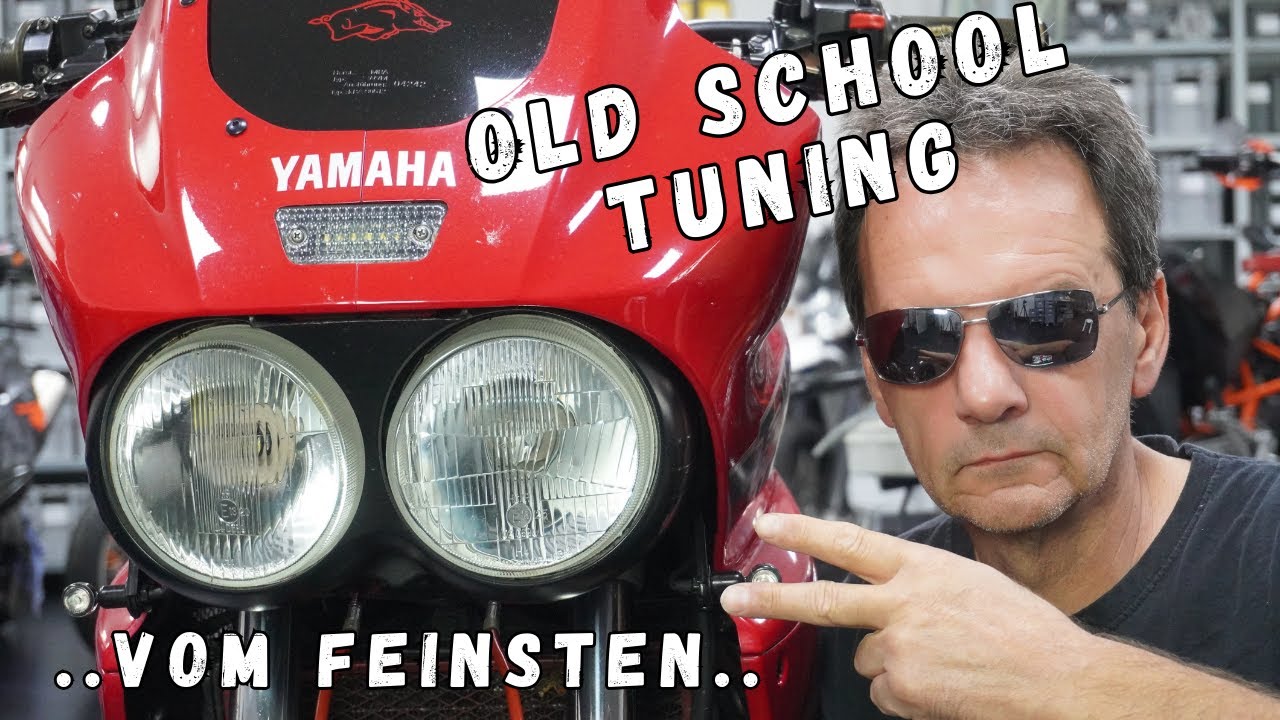 Yamaha TDM850 oder die 90er konnten auch schon Leistung😁🔨🔧🏁
