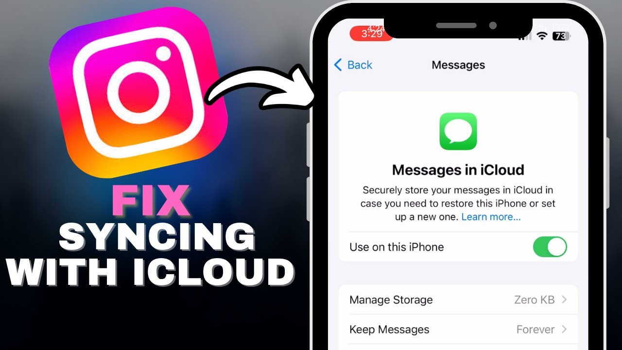 How To Fix Syncing With iCloud Is Paused For iPhone Messages in SECONDS ...