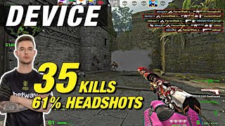 Device ancient game (35 Frags & 61% HS ) CSGO Device Full POV