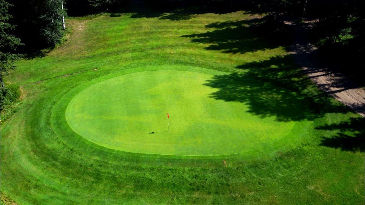 Edson Golf Course Hole 12 Fly Over YouTube