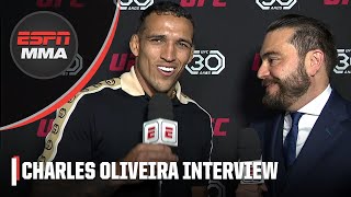 Charles Oliveira would like to return on same card as Alex Pereira | ESPN MMA