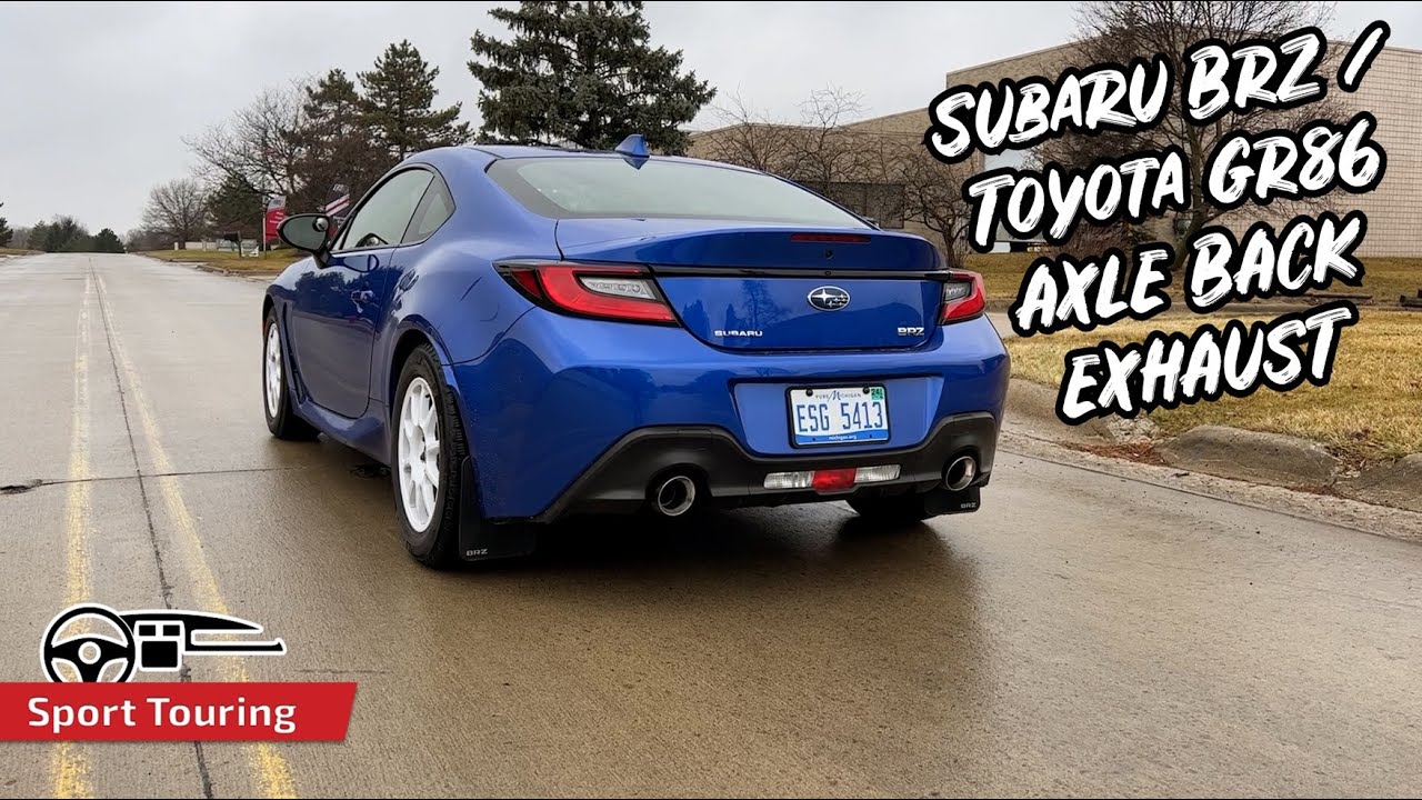 Subaru BRZ Sport Touring Axle-Back Exhaust 2022+ | MRT