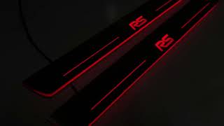 Led door sills Ford Focus 3 gen RS