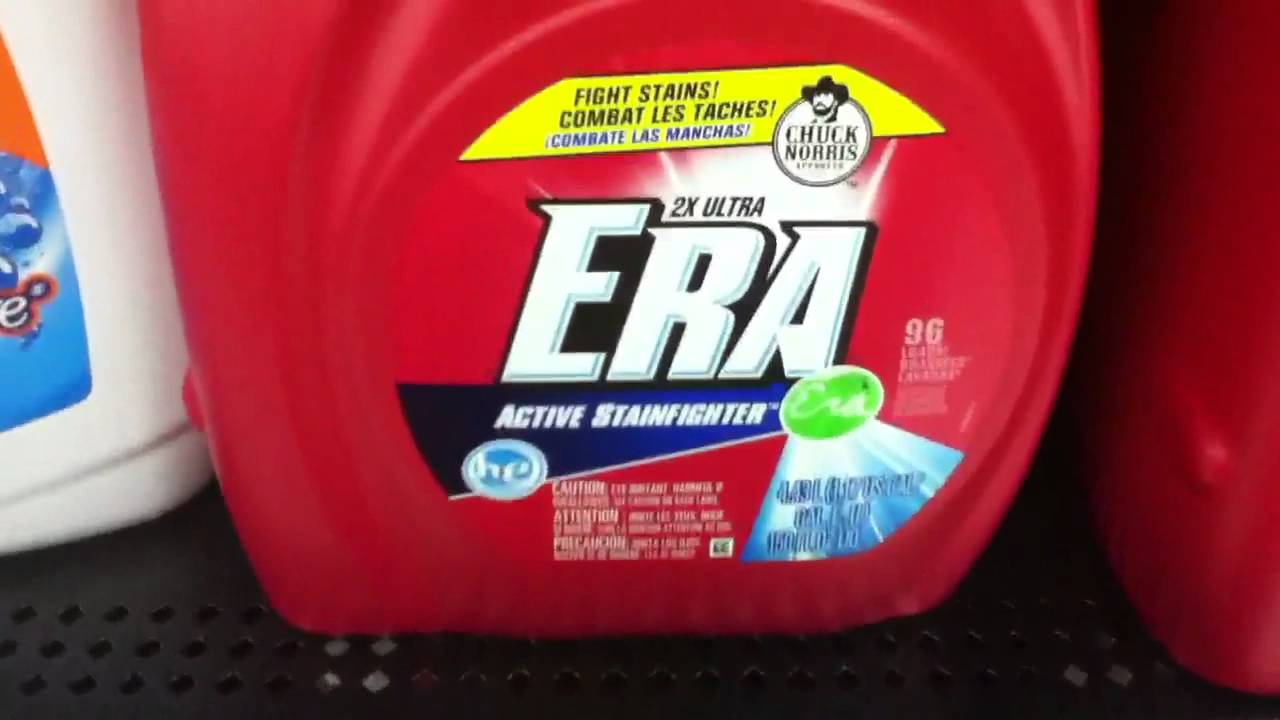 Chuck Norris Endorsed ERA Laundry Detergent YouTube Chuck Norris Endorsed ERA Laundry Detergent YouTube