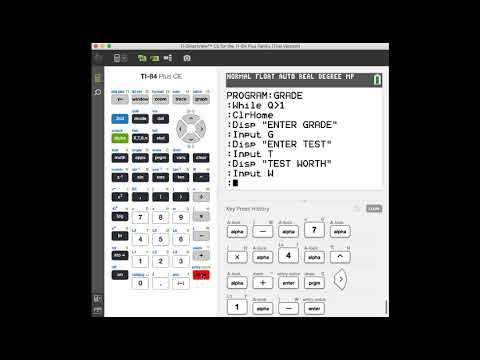 Vídeo: Como você digita letras em um TI 84?