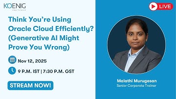 Think You’re Using Oracle Cloud Efficiently? (Generative AI Might Prove You Wrong)